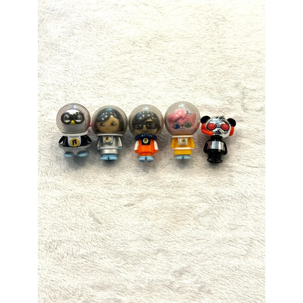 Ryans World Space Mystery Figure Lot Combo Panda Ryan Gus Moe Peck 5pc‎ 2 Inch